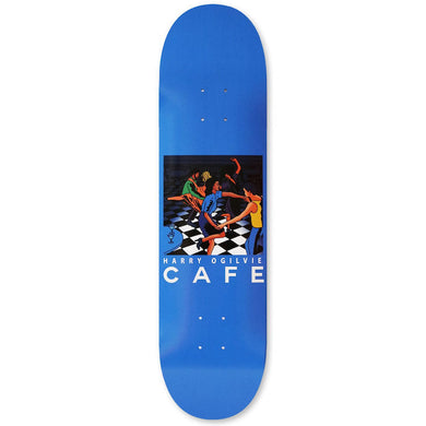 Skateboard Cafe Harry Ogilvie Old Duke Blue Skateboard Deck 8
