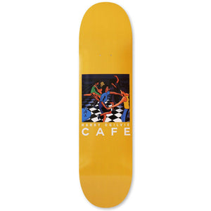 Skateboard Cafe Harry Ogilvie Old Duke Yellow Skateboard Deck 8.5"