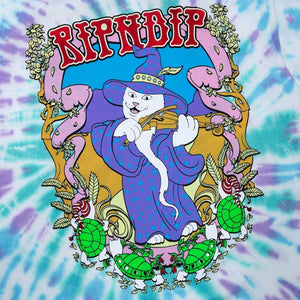 RIPNDIP Wizard Teal/Purple Dye Longsleeve T-Shirt