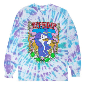 RIPNDIP Wizard Teal/Purple Dye Longsleeve T-Shirt