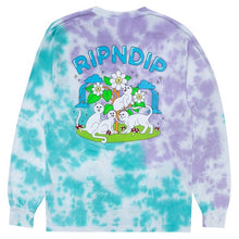 RIPNDIP Magical Place Lavender/Mint Dye Longsleeve T-Shirt