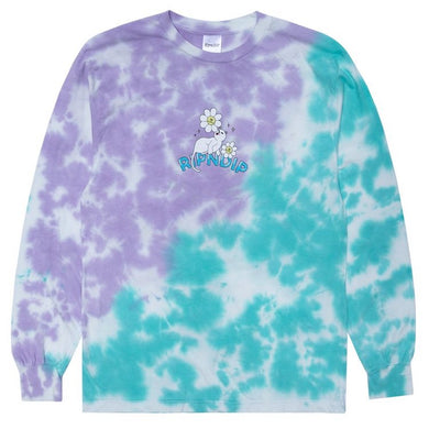 RIPNDIP Magical Place Lavender/Mint Dye Longsleeve T-Shirt