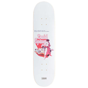 Sour Skateboards Super Spangs Skateboard Deck 8.18"