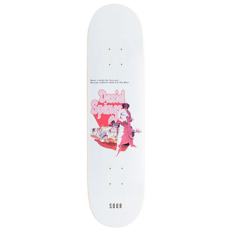 Sour Skateboards Super Spangs Skateboard Deck 8.18
