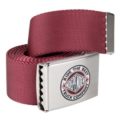 Independent Truck Co RTB Summit Belt Maroon