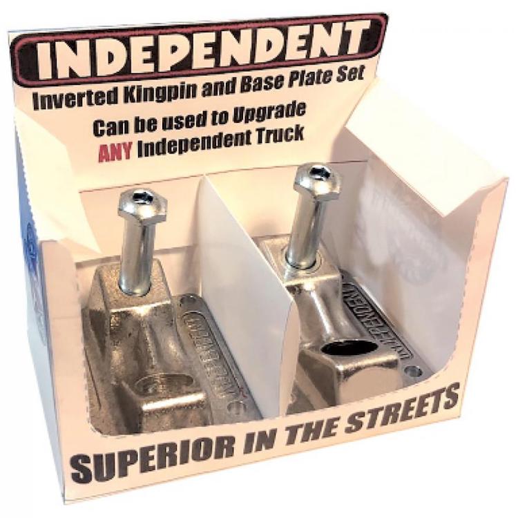 Independent Truck Co Inverted Kingpin Baseplate Set Skateboard Trucks Set