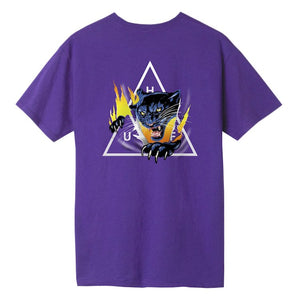 HUF Jungle Cat Triple Triangle S/S T-Shirt Purple