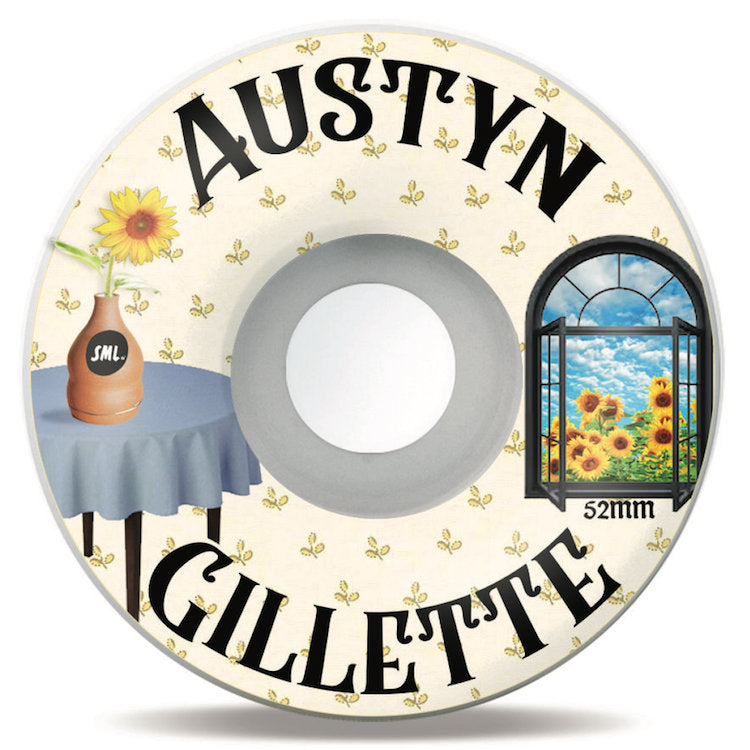 SML Wheels Austyn Gillette- Still Life Series OG Wide Skateboard Wheels 99a 52mm