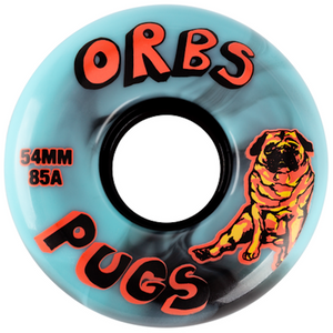 Orb Wheels Pugs Skateboard Wheels 85a 54mm