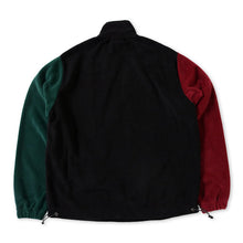 Skateboard Cafe 1/4 Zip Fleece Black/Burgundy/Forest Sweatshirt