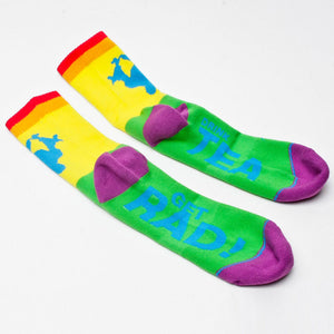 Lovenskate Apart-together Rainbow Socks