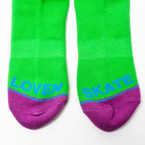 Lovenskate Apart-together Rainbow Socks