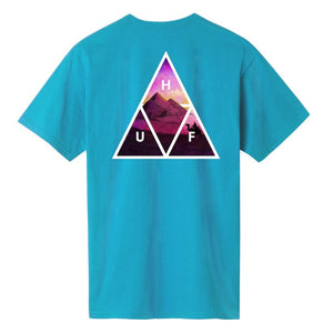 HUF Mirage Triple Triangle S/S T-Shirt Turquoise