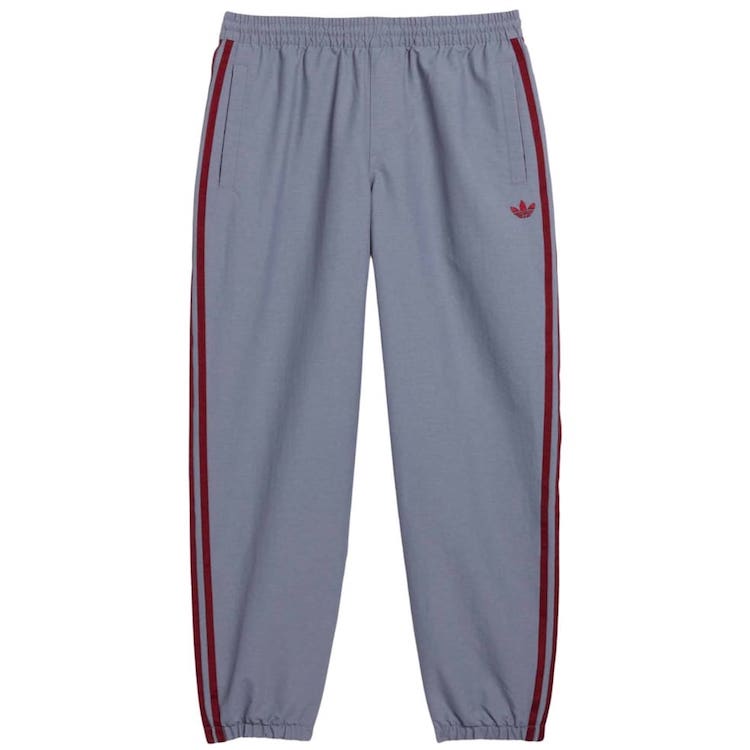 Adidas Skateboarding SST Track Pants Grey/White/Team Victory Red