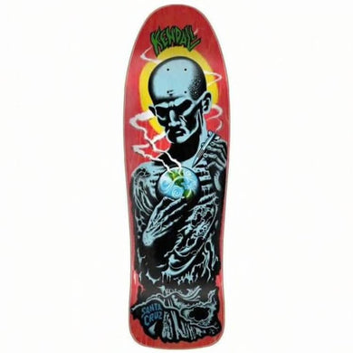 Santa Cruz Jeff Kendall Atomic Man Reissue Skateboard Deck 9.75