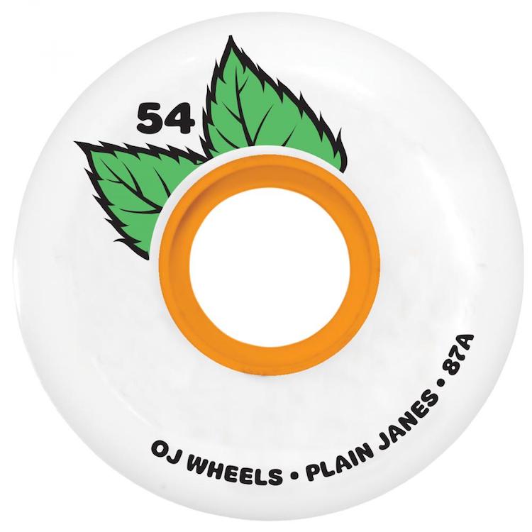 OJ Wheels Plain Jane Keyframe Skateboard Wheels 87a 54mm