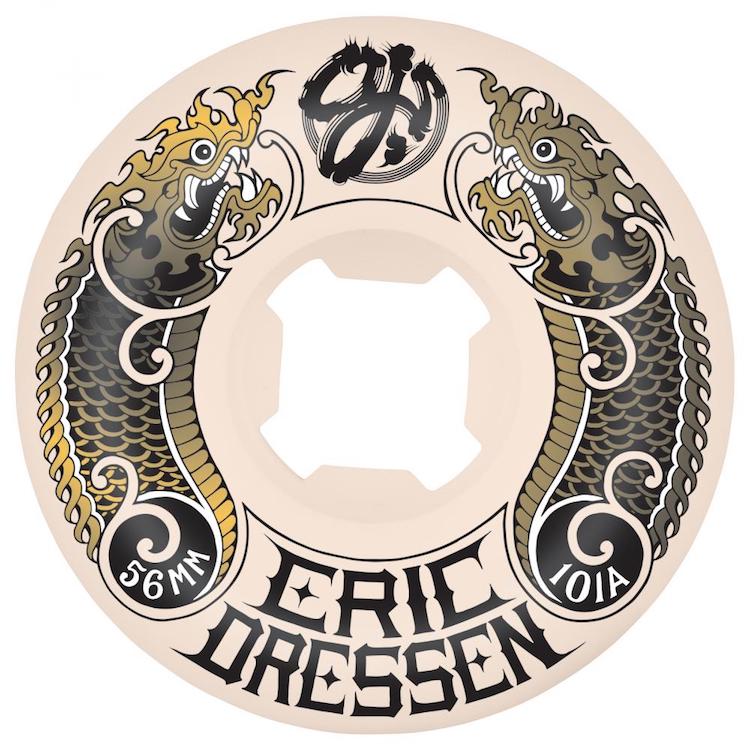 OJ Wheels Eric Dressen Elite Dragon Hardline Skateboard Wheels 101a 56mm