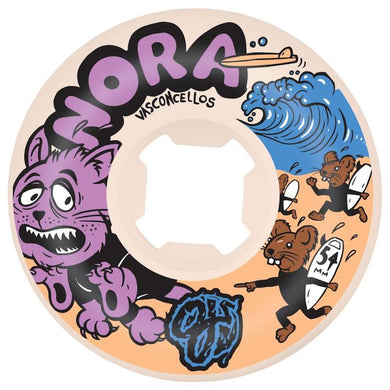 OJ Wheels Nora Vasconcellos Surfs Up 2 ELITE EZ EDGE Skateboard Wheels 101a 54mm