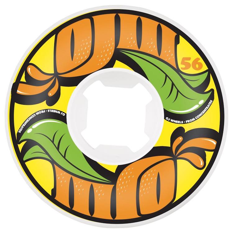 OJ Wheels From Concentrate EZ EDGE Skateboard Wheels 101a 56mm