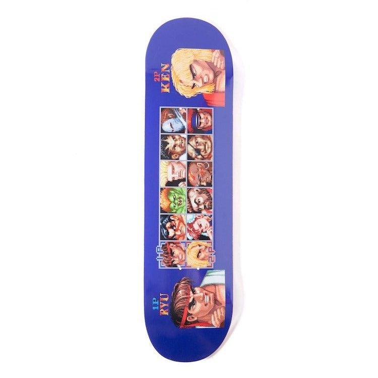 HUF X STREETFIGHTER Players Select Skateboard Deck 8.25