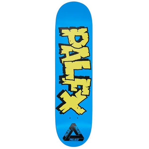 Palace Skateboards NIEN FX Blue Skateboard Deck 8"