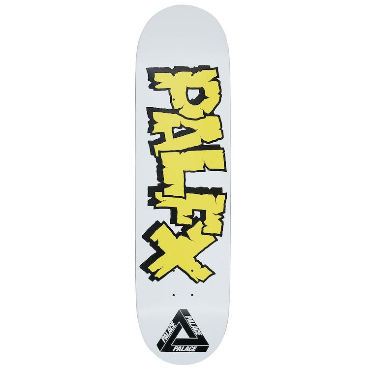 Palace Skateboards NIEN FX White Skateboard Deck 8.375