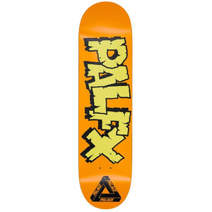 Palace Skateboards NIEN FX Orange Skateboard Deck 8.1"