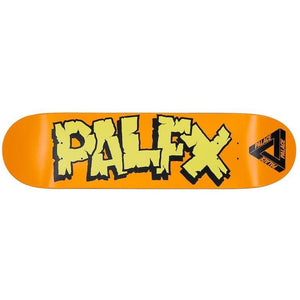Palace Skateboards NIEN FX Orange Skateboard Deck 8.1"