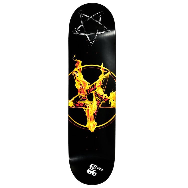 Palace Skateboards Pentagram Skateboard Deck 8.1