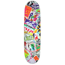 Palace Skateboards Sticker Pack Slick Skateboard Deck 8.6"