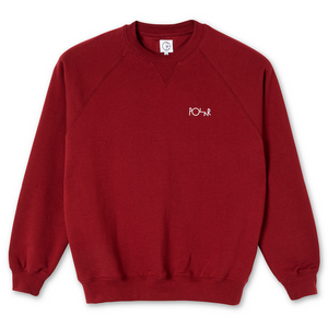 Polar Skate Co Default Crewneck Sweatshirt Rich Red