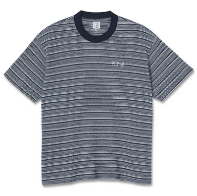 Polar Skate Co Stripe Shin T-Shirt Navy