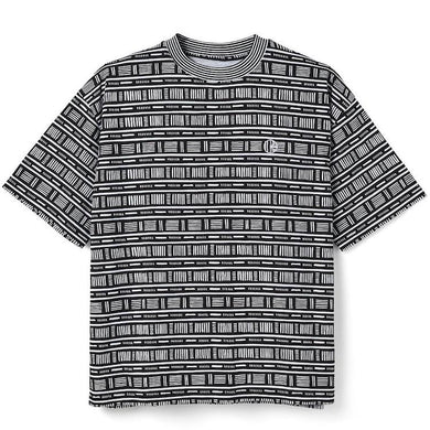 Polar Skate Co Stripe Surf T-Shirt Black