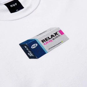 HUF Relax L/S T-Shirt White