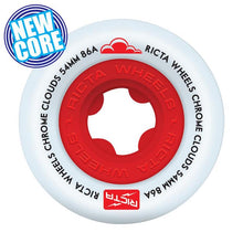 Ricta Wheels Chrome Clouds Skateboard Wheels 86a 54mm
