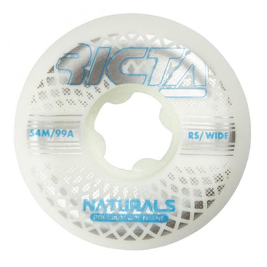 Ricta Wheels Reflective Naturals Wide Skateboard Wheels 99a 54mm