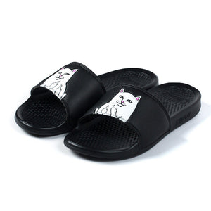 RIPNDIP Lord Nermal Slides Black