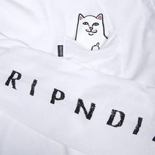 RIPNDIP Lord Nerm White Longsleeve Pocket T-Shirt