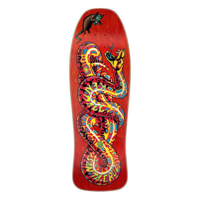 Santa Cruz Kendall Snake Red Skateboard Deck 9.975