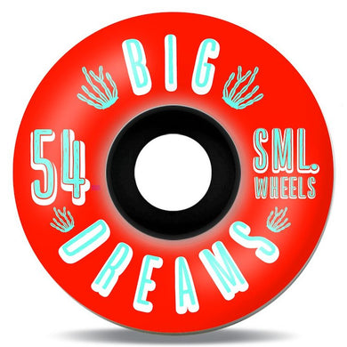 SML. Wheels Succulent Cruiser V Cut Skateboard Wheels 92a 54mm