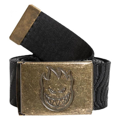 Spitfire Wheels Bighead Jacquard Swirl Antique Brass/Black Belt
