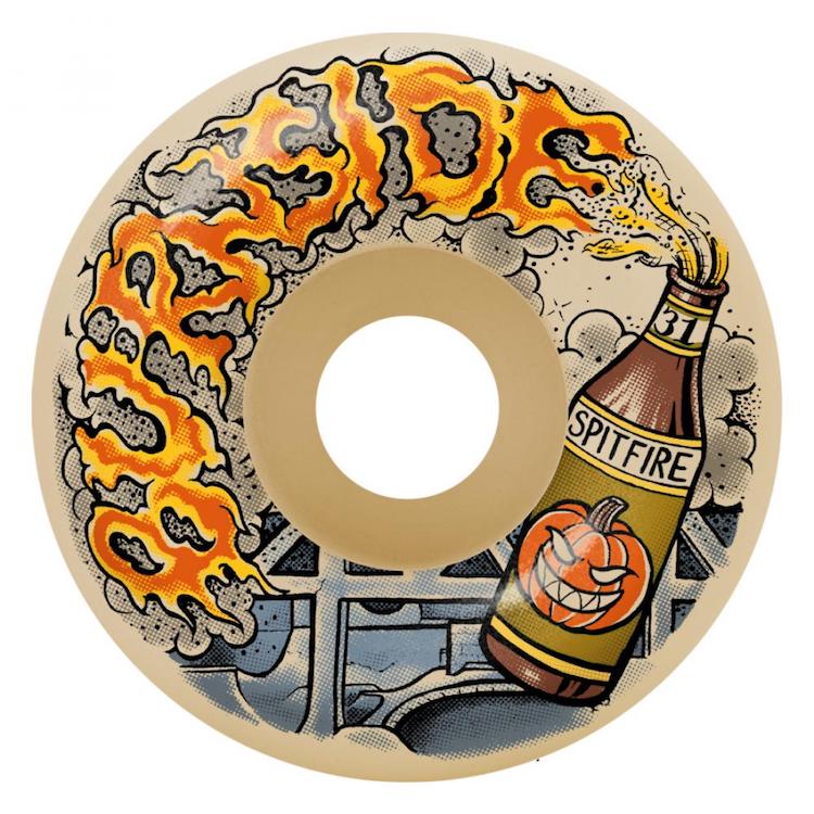Spitfire Wheels Live To Burnside Formula Four Skateboard Wheels 99a 58mm