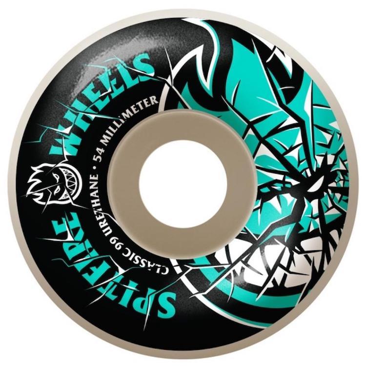 Spitfire Wheels Big Head Shattered Skateboard Wheels 99du 54mm