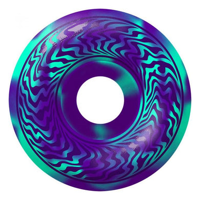Spitfire Wheels Swirled Classic Formula Four Skateboard Wheel Teal/Purple Swirl 99a 52mm