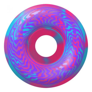 Spitfire Wheels Swirled Classic Formula Four Skateboard Wheel Blue/Pink Swirl 99a 53mm