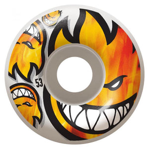 Spitfire Wheels Bighead Burn Posse Skateboard Wheels 99du 53mm