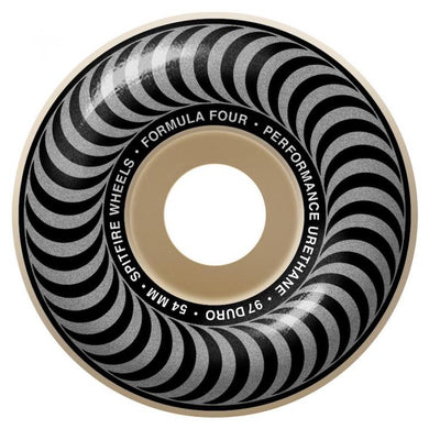 Spitfire Wheels Formula Four Classic Skateboard Wheels 97a 54mm