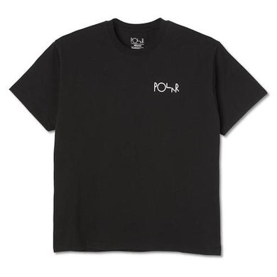 Polar Skate Co Stroke Logo T-Shirt Black