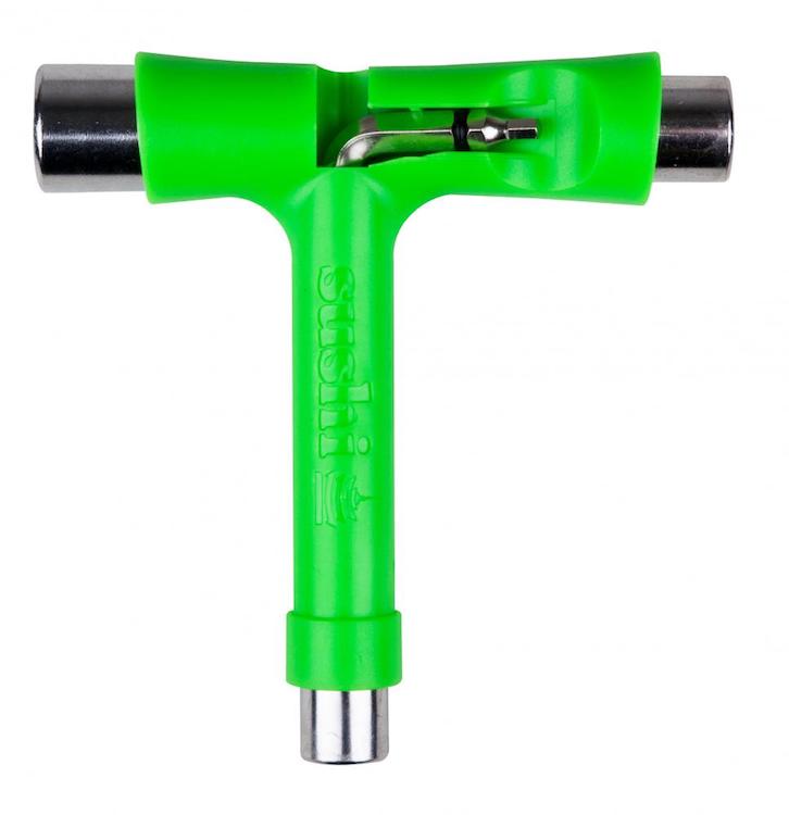 Sushi Skateboards Ultimate Ninja Skateboard T Tool Green