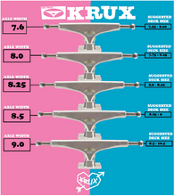 Krux Trucks x Odd Future Donut Skateboard Trucks 8.00